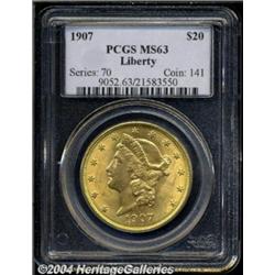 1907[$20] MS63 PCGS.