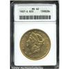 Image 1 : 1907-S[$20] MS62 ANACS.
