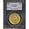 Image 1 : 1908[$20] No Motto MS64 PCGS.