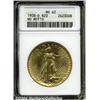 Image 1 : 1908-D[$20] No Motto MS62 ANACS.