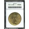 Image 1 : 1911-D[$20] MS62 ANACS.