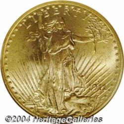 1911-D[$20] MS66 NGC.