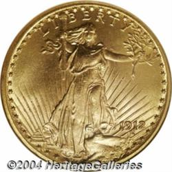 1912[$20] MS64 NGC.