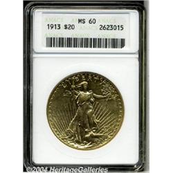 1913[$20] MS60 ANACS.