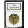 Image 1 : 1913-D[$20] MS63 NGC.