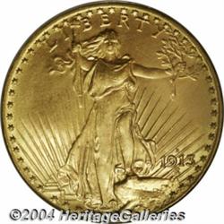 1913-D[$20] MS65 PCGS.