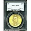 Image 3 : 1914[$20] MS64 PCGS.