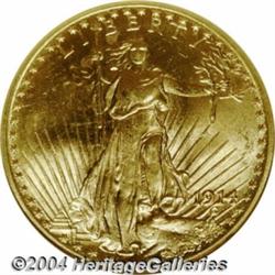 1914[$20] MS64 NGC.