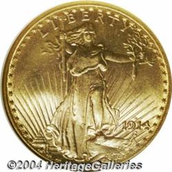 1914-D[$20] MS65 NGC.