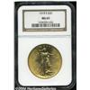 Image 1 : 1915-S[$20] MS65 NGC.