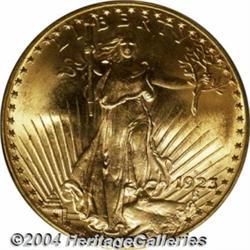 1923-D[$20] MS66 PCGS.