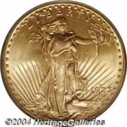 1923-D[$20] MS66 PCGS.