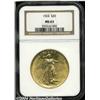 Image 1 : 1924[$20] MS63 NGC.