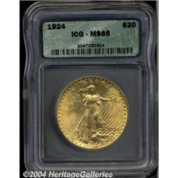 1924[$20] MS65 ICG.