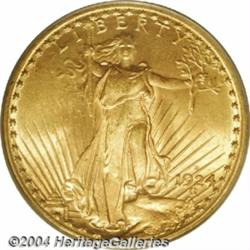 1924-S[$20] MS64 PCGS.