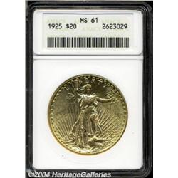 1925[$20] MS61 ANACS.