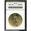 Image 1 : 1925[$20] MS61 ANACS.