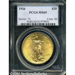 1926[$20] MS65 PCGS.