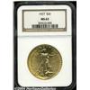 Image 1 : 1927[$20] MS62 NGC.