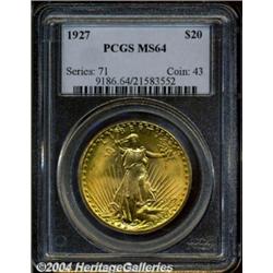 1927[$20] MS64 PCGS.