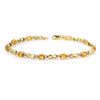 2.26 CTW Citrine & Diamond Bracelet 10K Yellow Gold - REF-27A3X - 13002