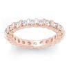1.25 CTW Certified VS/SI Diamond Ring 14K Rose Gold - REF-91M3H - 11722
