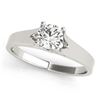 Image 2 : 1 CTW Certified VS/SI Diamond Solitaire Ring 18K White Gold - REF-300N6Y - 27792
