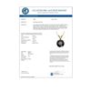 Image 3 : 1.59 CTW Fancy Black VS Diamond Solitaire Necklace 10K Yellow Gold - REF-35W4F - 36801