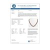 Image 3 : 42.56 CTW Oval Diamond Designer Necklace 18K Rose Gold - REF-7835N8Y - 42813