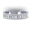 1.50 CTW Baguette Certified VS/SI Diamond Art Deco Eternity 14K White Gold - REF-161F8N - 30318