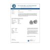 Image 3 : 2.03 CTW VS/SI Diamond Stud Solitaire Earrings 18K White Gold - REF-518X2T - 35688