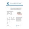 Image 3 : 0.93 CTW Certified VS/SI Cushion Diamond 2Pc Set Solitaire Halo 14K Rose Gold - REF-142Y2K - 31389