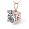 Image 1 : 1.50 CTW VS/SI Diamond Designer Necklace 14K Rose Gold - REF-513X3T - 38421