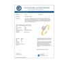 Image 2 : 1.0 CTW Certified VS/SI Diamond Solitaire Ring 18K 2-Tone Gold - REF-443W8F - 12102