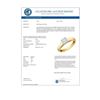 Image 2 : 0.50 CTW Certified VS/SI Diamond Solitaire Ring 14K 2-Tone Gold - REF-131M3H - 12012