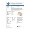 Image 3 : 3.25 CTW Certified VS/SI Diamond 2Pc Set Solitaire Wedding 14K Yellow Gold - REF-640W5F - 32101