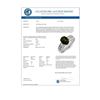 Image 2 : 3.0 CTW Green Tourmaline & Diamond Ring 14K White Gold - REF-79Y6K - 11559