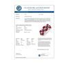 Image 2 : 3.20 CTW Ruby & Diamond Ring 10K White Gold - REF-46Y9K - 11177