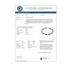 Image 3 : 7.11 CTW Ruby & Diamond Bracelet 14K White Gold - REF-82F8N - 14010