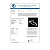 Image 3 : 0.77 CTW Certified Intense Blue SI Diamond Solitaire Engagement Ring 10K Rose Gold - REF-118W2F - 36