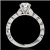 Image 2 : 1.75 CTW H-SI/I Certified Diamond Solitaire Ring 10K White Gold - REF-200A2X - 34889