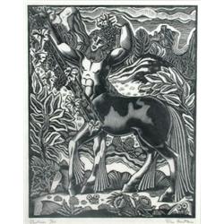 John Austen (1886-1948)Centaur, numbered 4/50 signed lower right "John Austen", and captioned in pe.