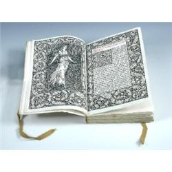 Kelmscott Press.  Morris, William.  The Wood Beyond the World, limited to 350 copies, Chaucer type,.