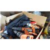 Image 3 : RIDGID CORDLESS DRILLS AND BOX OF TOOLS AND FILTER