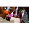 Image 3 : BOX OF VINTAGE MATTEL, BARBIE, FISHER PRICE TOYS