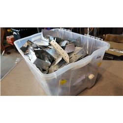 TOTE OF NEW JOIST HANGERS