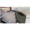Image 2 : LARGE AIR MATTRESS AND ULINE FOLDING CAMP TABLE