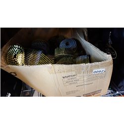 BOX OF COIL NAILS