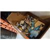 Image 3 : BOX OF BARBECUE AND TOOLS