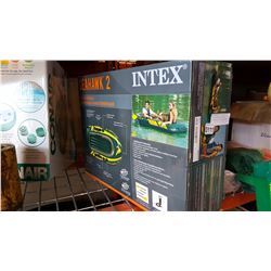 INTEX SEAHAWK TWO PERSON INFLATEABLE BOAT - NEW IN BOX